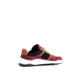 ORO BAREFOOT SNEAKER SUEDE BLACK MULTI