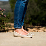 PINA BALLERINA METALLIC TAUPE
