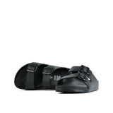 POOL TWO BUCKLE SANDAL BLACK