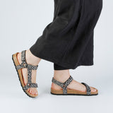LEVI ANIMAL SANDAL GREY