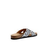 LILO DOTS SANDAL BLACK WHITE
