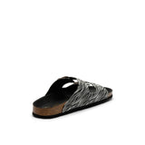 LUNA RECYCLED SANDAL ZEBRA
