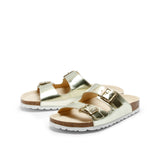 LUNA METALLIC SANDAL GOLD