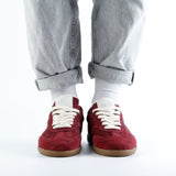 RIO SNEAKER SUEDE BORDO