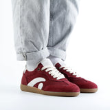 RIO SNEAKER SUEDE BORDO