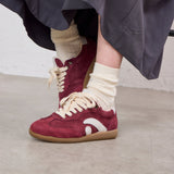 RIO SNEAKER SUEDE BORDO