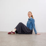 RIO SNEAKER SUEDE BORDO