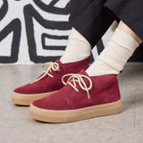 SAFARI SUEDE DESERT BOOTIE BORDO