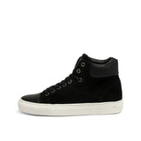 SALLY SUEDE HIGH TOP SNEAKER BLACK
