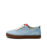 SASHA SUEDE SNEAKER LT BLUE