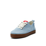 SASHA SUEDE SNEAKER LT BLUE