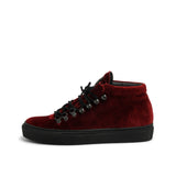 SMILLA VELVET SNEAKER BERRY