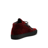 SMILLA VELVET SNEAKER BERRY
