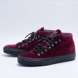 SMILLA VELVET SNEAKER BERRY