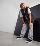 STACY HEMP SLIPON BLACK