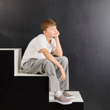 STACY HEMP SLIPON DARKGREY