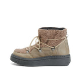 SVEA FURRY WINTER BOOTIE OLIVE