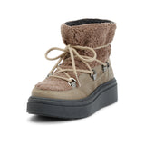 SVEA FURRY WINTER BOOTIE OLIVE