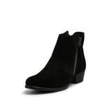 SVENJA SUEDE BOOTIE BLACK