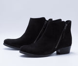 SVENJA SUEDE BOOTIE BLACK