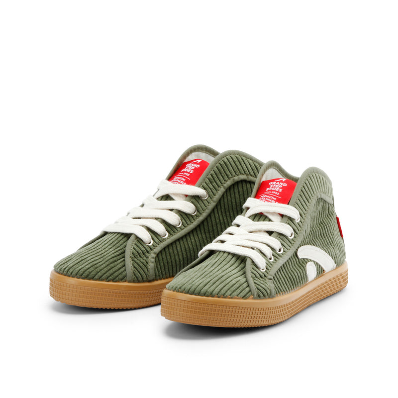TAYLOR CORD SNEAKER OLIVE