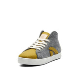 TAYLOR WOOL HIGH TOP SNEAKER GREY-CURRY