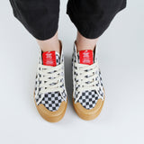 TAYLOR RECYCLED CHECK SNEAKER BLACK