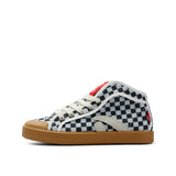 TAYLOR RECYCLED CHECK SNEAKER BLACK