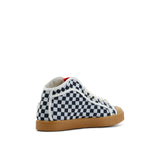 TAYLOR RECYCLED CHECK SNEAKER BLACK