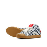 TAYLOR RECYCLED CHECK SNEAKER BLACK