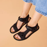 TREKKING BAREFOOT SANDAL BLACK