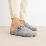 UDEN WOOL CLOG GREY