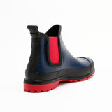 VICTORIA RUBBER BOOT MULTI BLAU-PINK