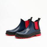 VICTORIA RUBBER BOOT MULTI BLAU-PINK