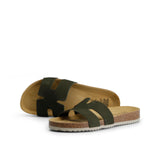 WILLOW NUBUK SANDAL OLIVE