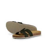 WILLOW NUBUK SANDAL OLIVE