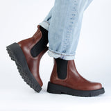 YUKI CHELSEA BOOT CHOCOLATE