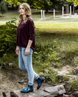 VICTORIA RUBBER BOOT BLAU