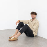 SASHA SUEDE SNEAKER CAMEL