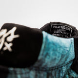 VEGANER MID-CUT SNEAKER gsx/DECKFARBEN PRINT #1 (blue)