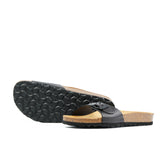 LINDA LEATHER SANDAL BLACK