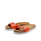 LINDA LEATHER SANDAL LIPSTICK