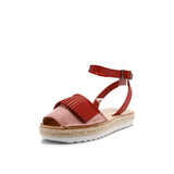 ZILLY MENORQUINA SANDAL RED