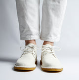 LOKI HEMP DESERT BOOT WHITE