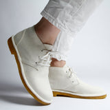 LOKI HEMP DESERT BOOT WHITE