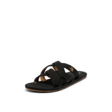JAMIE HEMP SANDAL BLACK