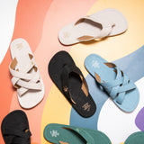 JAMIE HEMP SANDAL OFFWHITE