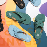 HARPER HEMP SANDAL SEAGREEN