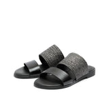 FIBI LEATHER SANDAL BLACK