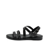 KIKI LEATHER SANDAL BLACK